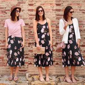 A New Day pleated midi dress from Target XL